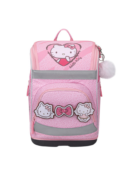 BAAGL  BAAGL НАБОР 5 Zippy Plus Hello Kitty Sweet Leopard: ранец, пенал, торбичка, престилка, портмоне GRS
