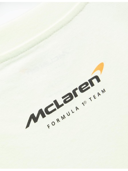 Marks & Spencer Тениска от чист памук с графична мотив McLaren™ (2–16 години) Marks & Spencer зелена