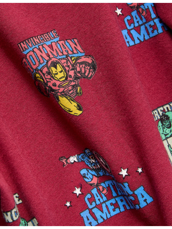 Marks & Spencer Пижама Marvel™ (3–12 години) Marks & Spencer червена