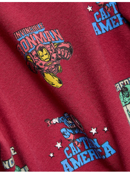 Marks & Spencer Пижама Marvel™ (3–12 години) Marks & Spencer червена