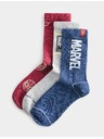 Marks & Spencer Чорапи Spider-Man™ с висок процент памук, 3 двойки Marks & Spencer червен
