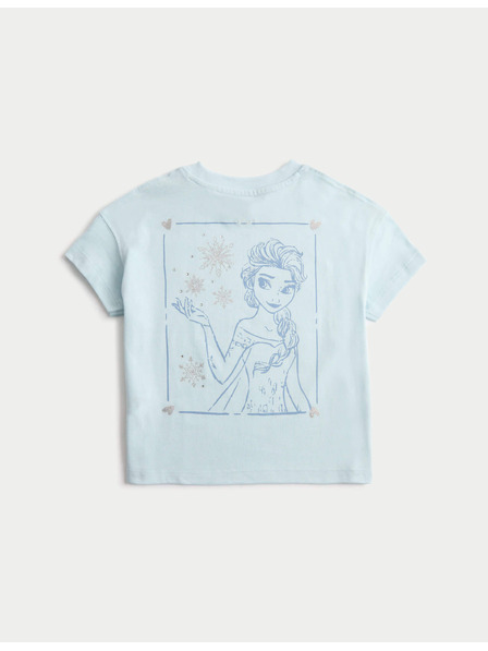 Marks & Spencer Топ с мотив Frozen™ от чист памук (2–8 години) Marks & Spencer многоцветна