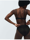 Marks & Spencer Дантелен сутиен Body с костици и половин чашки (A-E) Marks & Spencer черен