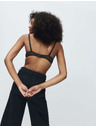 Marks & Spencer Дантелен push-up сутиен с дълбокото деколте Jasmine с костици, (размер A–E) Marks & Spencer черен