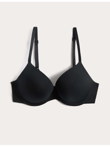 Marks & Spencer Невидим Body Invisibles™ сутиен с дълбокото деколте push-up с костици, (A–E) Marks & Spencer черен
