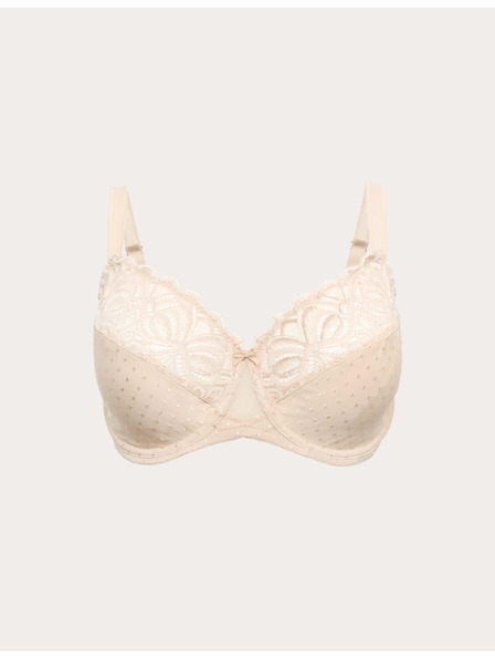 Marks & Spencer Сутиен Amelia с намаляващ ефект, костици и дантела, размер (C–H) Marks & Spencer бежов
