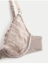 Marks & Spencer Бродиран деколтен бюстхалтер Florence с кости (A–E) Marks & Spencer кафяв