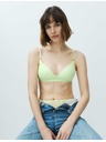 Marks & Spencer Дантелен деколтен бюстхалтер Ida без кости (A-E) Marks & Spencer зелен