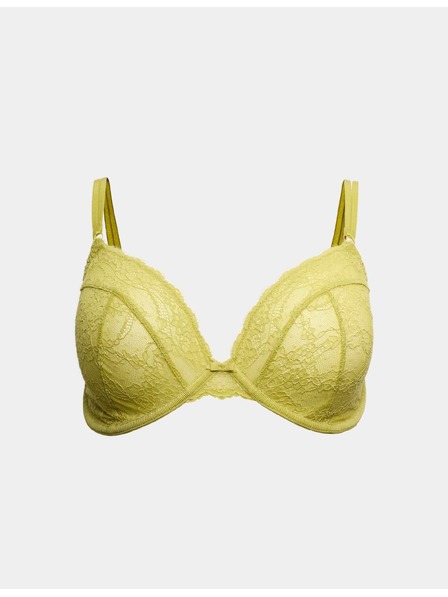 Marks & Spencer Деколтен бюстхалтер Ida с дантела и кости (F–H) Marks & Spencer зелен