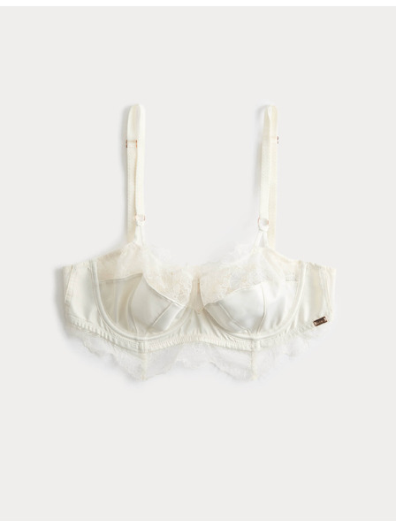 Marks & Spencer Балконче сутиен с костици и мотив Forget Me Not, размер A–E Marks & Spencer кремав