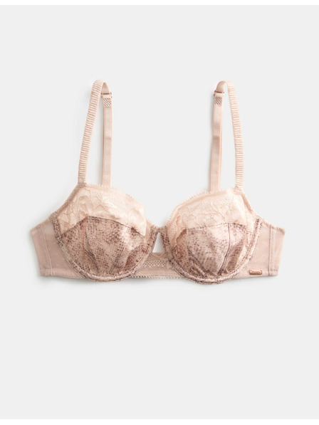 Marks & Spencer Балконче сутиен Rosalie с костици, копринен и дантелен (A–E) Marks & Spencer розова