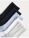 Marks & Spencer Супермеки чорапи до глезена, 5 броя Marks & Spencer синя