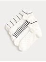 Marks & Spencer Пакетирани къси чорапи Trainer Liners™, с висок дял памук, комплект 5 чифта Marks & Spencer черна
