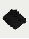 Marks & Spencer 5 чифта ниски чорапи Sumptuously Soft™ Marks & Spencer черна