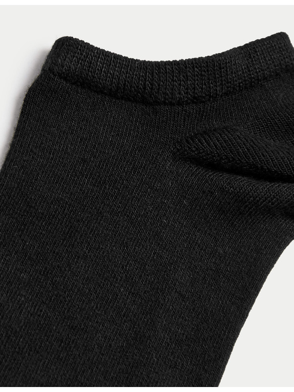 Marks & Spencer 5 чифта ниски чорапи Sumptuously Soft™ Marks & Spencer черна
