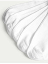 Marks & Spencer 5 чифта ниски чорапи Sumptuously Soft™ Marks & Spencer бяла