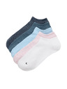Marks & Spencer Къси чорапи Trainer Liners™ от микрофибър, 5 бр. Marks & Spencer розова