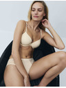 Marks & Spencer Високорязани бикини Body с дантела, 2 бр. в опаковка Marks & Spencer кремава