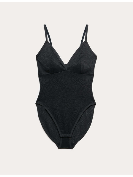 Marks & Spencer Body с дантела оформяща тялото Marks & Spencer черна