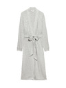 Marks & Spencer Дълги рипсирани пелерини с висок модален процент Marks & Spencer сива