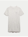 Marks & Spencer Мини нощница с печат от памук и модал Marks & Spencer сив
