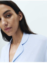 Marks & Spencer Пижамна сет с печат и нежен допир Marks & Spencer синя