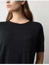 Marks & Spencer Пижамен топ с декоративни джебове Marks & Spencer черна