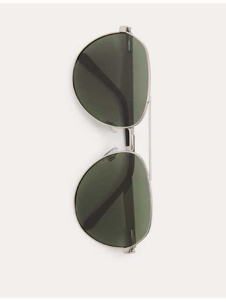 Marks & Spencer Поларизирани метални слънчеви очила в стил Aviator Marks & Spencer сребристи