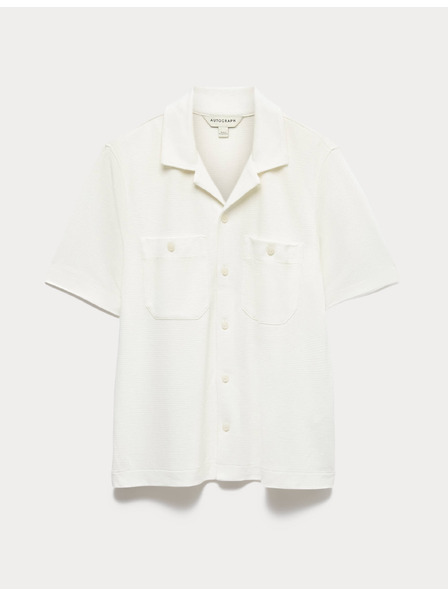 Marks & Spencer Памучно поло от модал Marks & Spencer бежово