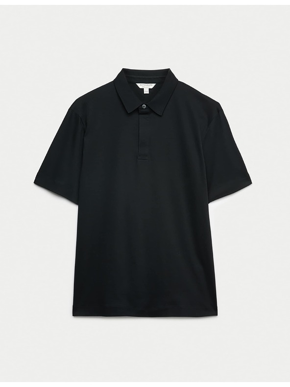 Marks & Spencer Поло от чист памук Supima® Marks & Spencer черно