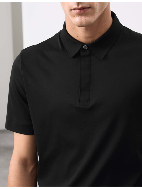 Marks & Spencer Поло от чист памук Supima® Marks & Spencer черно