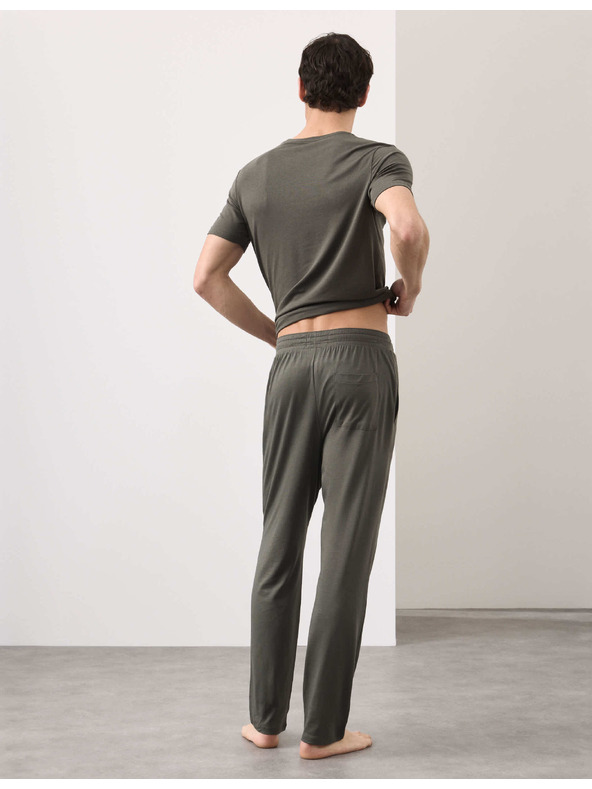 Marks & Spencer Потник от смес Supima® памук Marks & Spencer зелена