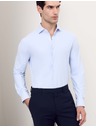 Marks & Spencer Разтеглива функционална риза с вталена форма Marks & Spencer Blue