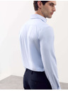 Marks & Spencer Разтеглива функционална риза с вталена форма Marks & Spencer Blue