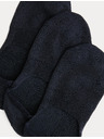 Marks & Spencer Къси чорапи от египетски памук, комплект 3 чифта Marks & Spencer морско синьо