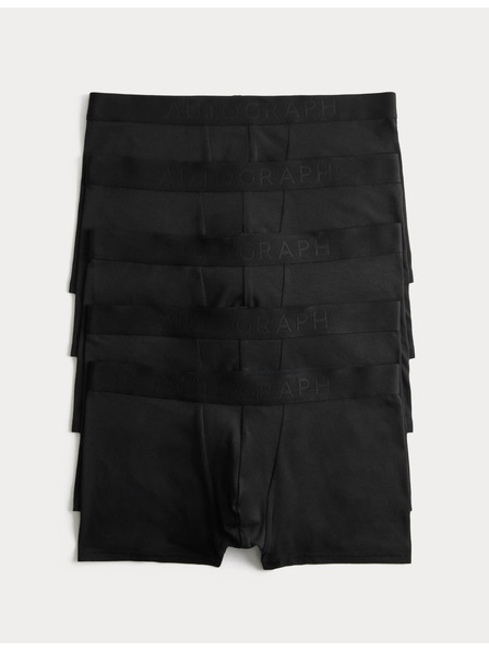 Marks & Spencer Изключително меки бедрени боксерки от памук Supima®, 5 броя Marks & Spencer черна
