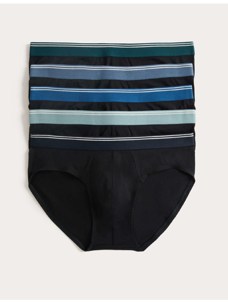 Marks & Spencer Трико от чист памук с технология Cool & Fresh™, 5 броя в опаковка Marks & Spencer черна
