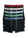 Marks & Spencer Еластични памучни боксерки с технология Cool & Fresh™ комплект 5 бр. Marks & Spencer черно
