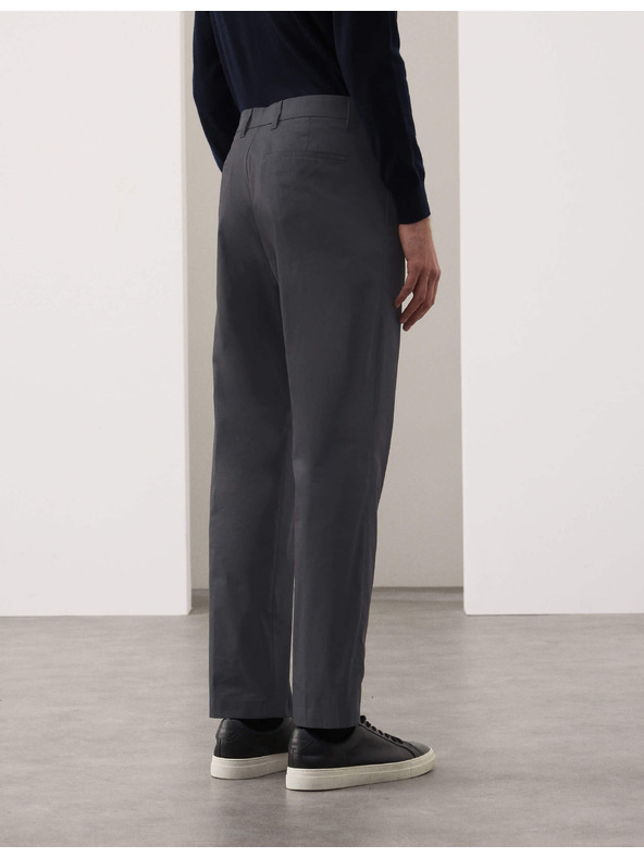 Marks & Spencer Супер леки chino панталони, нормална кройка Marks & Spencer сив