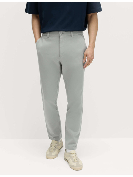 Marks & Spencer Памучни chino панталони тясна кройка The Ultimate Marks & Spencer сив