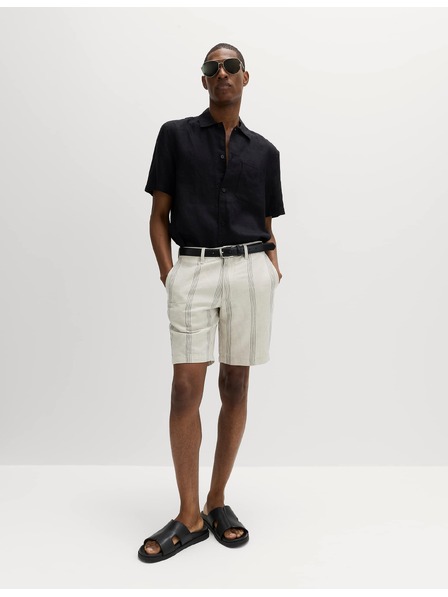 Marks & Spencer Чино шорти от лнена смес Marks & Spencer бежово
