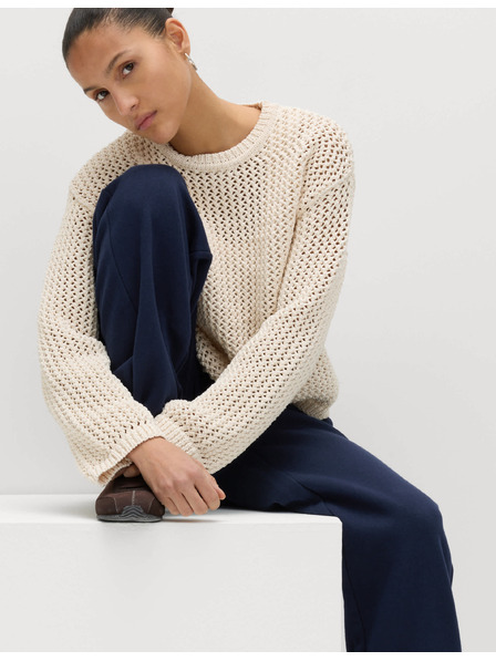 Marks & Spencer Спортни панталони с манжети, с висок дял на памук Marks & Spencer морско синя