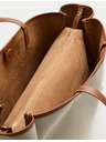 Marks & Spencer Чанта с платнен шев Marks & Spencer крем
