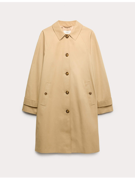 Marks & Spencer Палто с мотив коли, от чист памук Marks & Spencer кафява