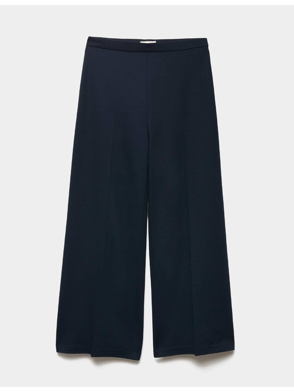 Marks & Spencer Джърси панталони със широки краища еластични Marks & Spencer морско синьо