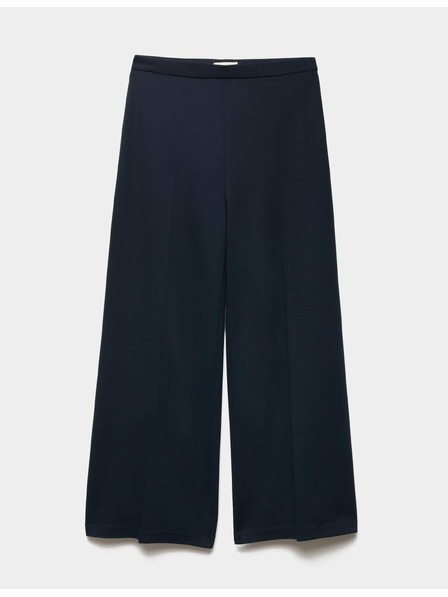 Marks & Spencer Джърси панталони със широки краища еластични Marks & Spencer морско синьо