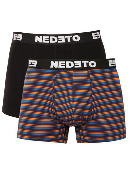 Nedeto Комплект от две - мъжки боксерки Nedeto многоцветни