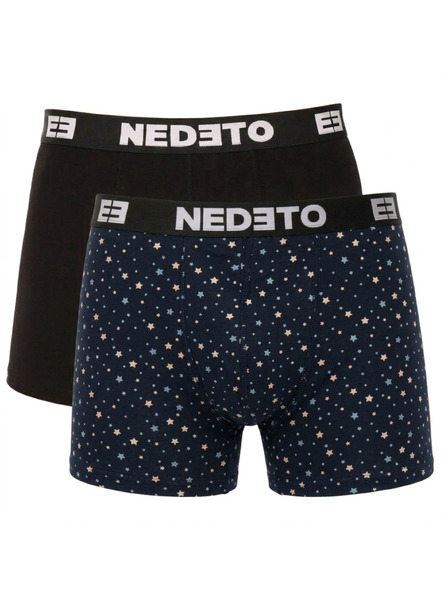 Nedeto Комплект от две - мъжки боксерки Nedeto многоцветни
