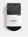 Marks & Spencer Черен дамски чорапогащник на точки Marks & Spencer 20 DEN