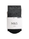 Marks & Spencer Черен дамски чорапогащник на точки Marks & Spencer 20 DEN